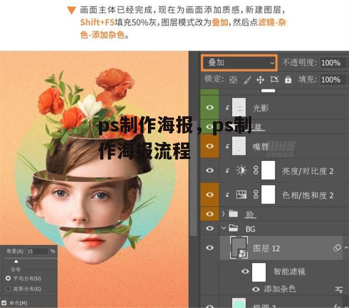 ps制作海报，ps制作海报流程