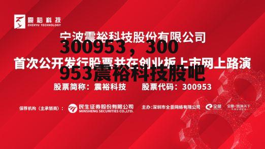 300953，300953震裕科技股吧