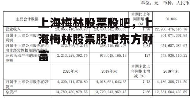 上海梅林股票股吧，上海梅林股票股吧东方财富