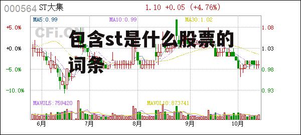 包含st是什么股票的词条