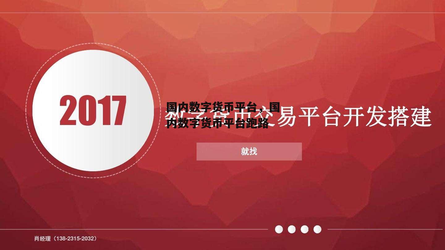 国内数字货币平台，国内数字货币平台跑路