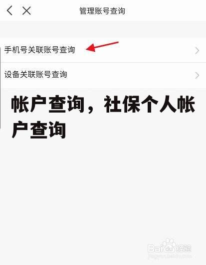 帐户查询，社保个人帐户查询