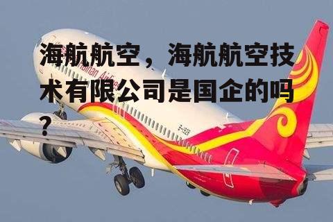 海航航空，海航航空技术有限公司是国企的吗?