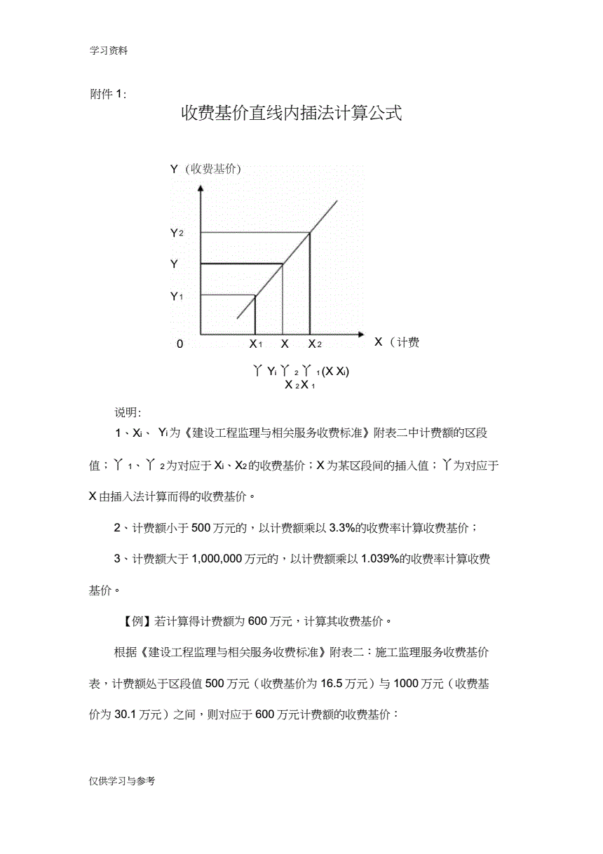 线性内插法公式，最简单的直线内插法公式