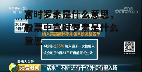 富时罗素是什么意思，股票中富时罗素是什么意思