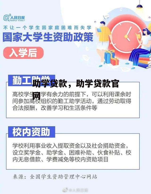 助学贷款，助学贷款官网