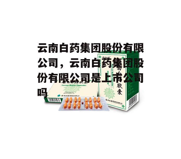 云南白药集团股份有限公司，云南白药集团股份有限公司是上市公司吗