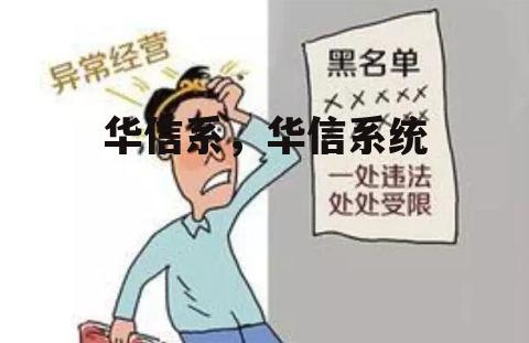 华信系，华信系统