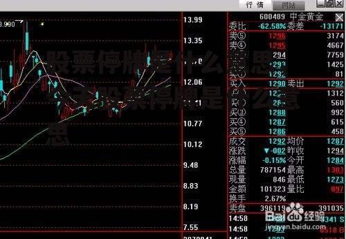 股票停牌是什么意思，今天股票停牌是什么意思