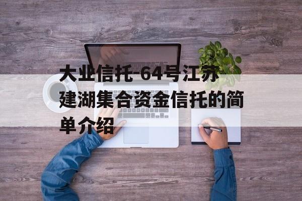 大业信托-64号江苏建湖集合资金信托的简单介绍