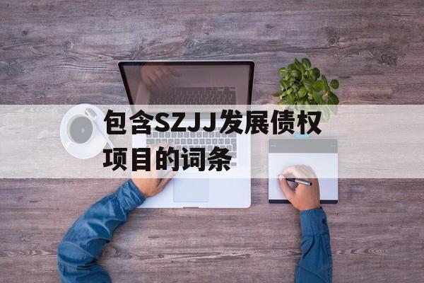 包含SZJJ发展债权项目的词条