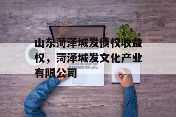 山东菏泽城发债权收益权，菏泽城发文化产业有限公司