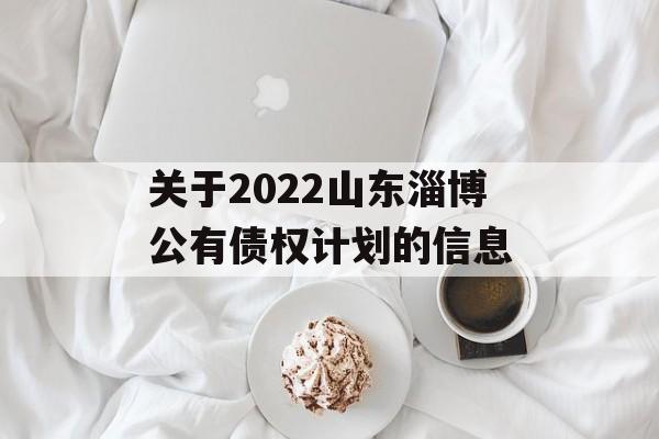 关于2022山东淄博公有债权计划的信息