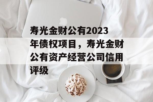 寿光金财公有2023年债权项目，寿光金财公有资产经营公司信用评级