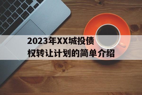 2023年XX城投债权转让计划的简单介绍