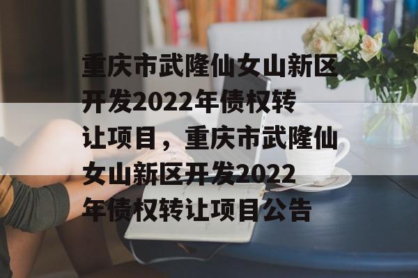 重庆市武隆仙女山新区开发2022年债权转让项目，重庆市武隆仙女山新区开发2022年债权转让项目公告