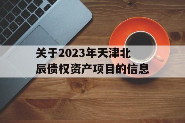 关于2023年天津北辰债权资产项目的信息