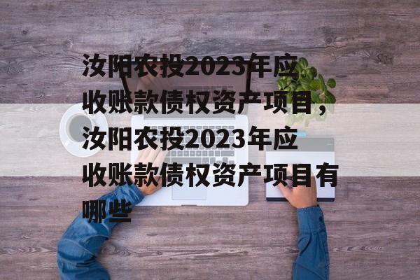 汝阳农投2023年应收账款债权资产项目，汝阳农投2023年应收账款债权资产项目有哪些