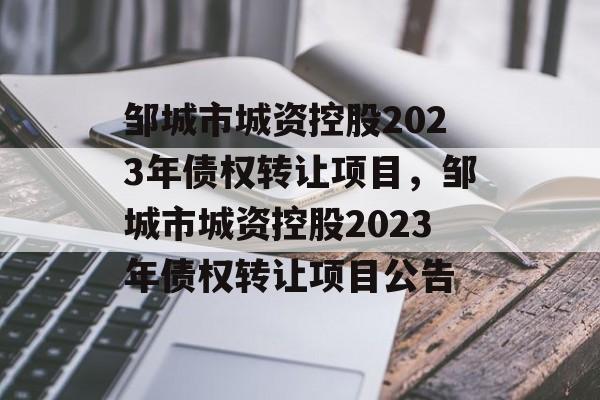 邹城市城资控股2023年债权转让项目，邹城市城资控股2023年债权转让项目公告