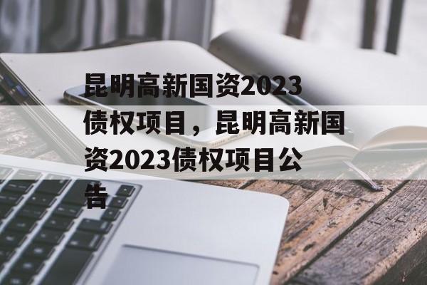 昆明高新国资2023债权项目，昆明高新国资2023债权项目公告