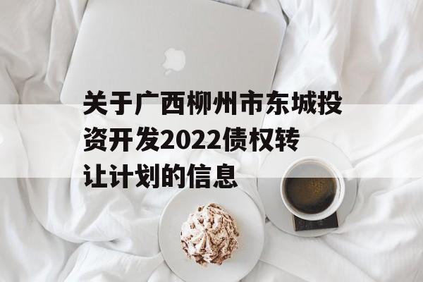 关于广西柳州市东城投资开发2022债权转让计划的信息