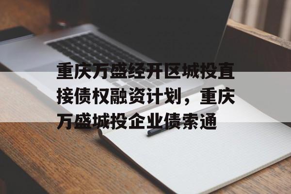 重庆万盛经开区城投直接债权融资计划，重庆万盛城投企业债索通