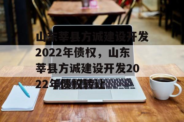 山东莘县方诚建设开发2022年债权，山东莘县方诚建设开发2022年债权转让