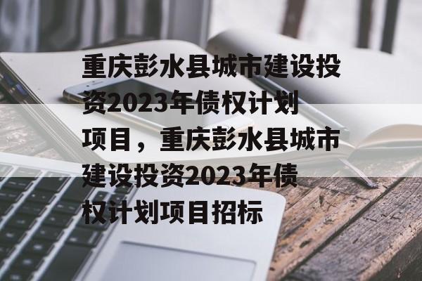 重庆彭水县城市建设投资2023年债权计划项目，重庆彭水县城市建设投资2023年债权计划项目招标