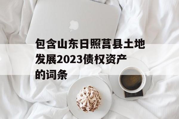 包含山东日照莒县土地发展2023债权资产的词条