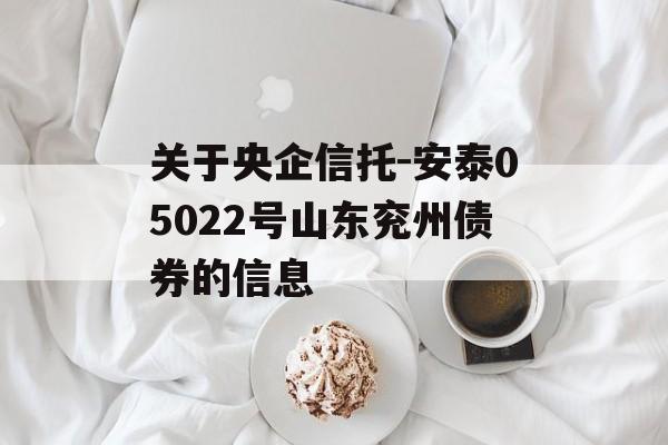 关于央企信托-安泰05022号山东兖州债券的信息