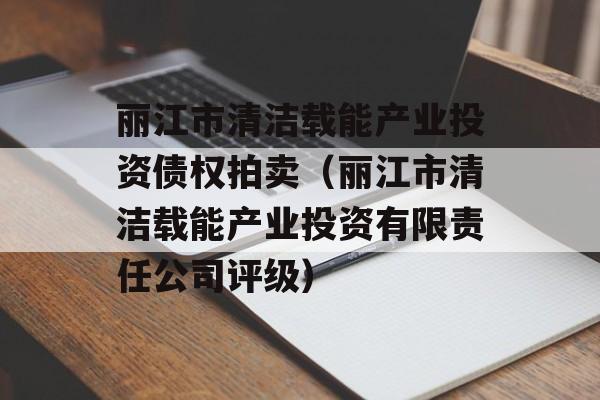 丽江市清洁载能产业投资债权拍卖（丽江市清洁载能产业投资有限责任公司评级）