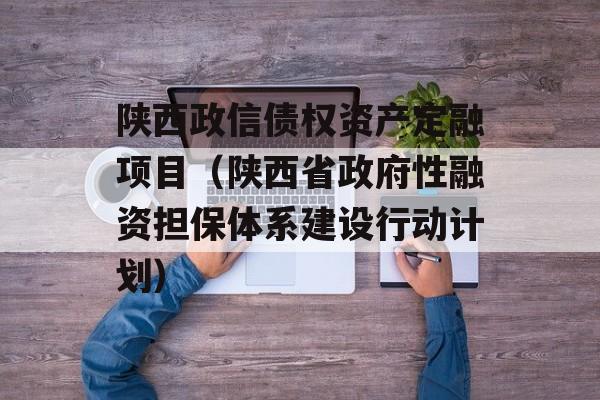 陕西政信债权资产定融项目（陕西省政府性融资担保体系建设行动计划）