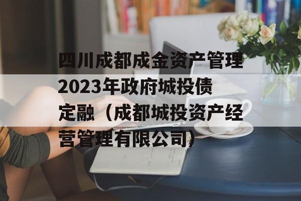 四川成都成金资产管理2023年政府城投债定融（成都城投资产经营管理有限公司）