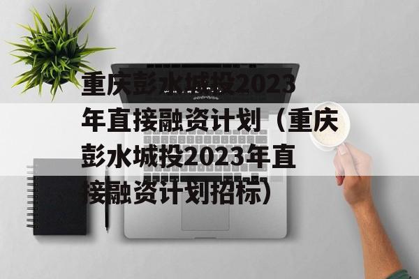 重庆彭水城投2023年直接融资计划（重庆彭水城投2023年直接融资计划招标）