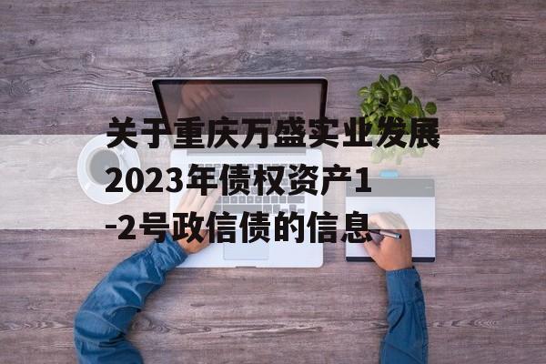 关于重庆万盛实业发展2023年债权资产1-2号政信债的信息