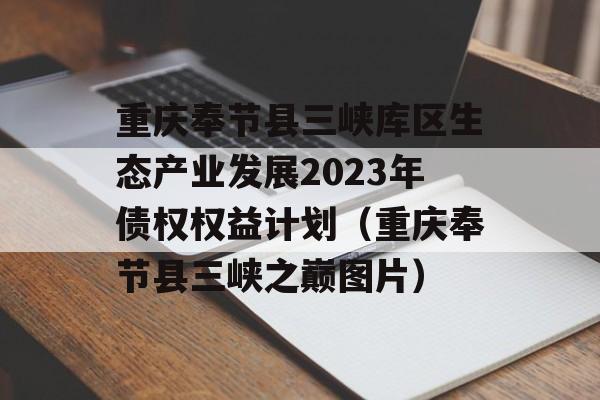 重庆奉节县三峡库区生态产业发展2023年债权权益计划（重庆奉节县三峡之巅图片）