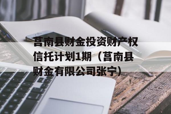 莒南县财金投资财产权信托计划1期（莒南县财金有限公司张宁）