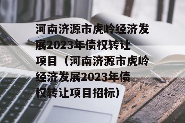 河南济源市虎岭经济发展2023年债权转让项目（河南济源市虎岭经济发展2023年债权转让项目招标）