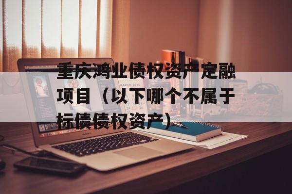 重庆鸿业债权资产定融项目（以下哪个不属于标债债权资产）