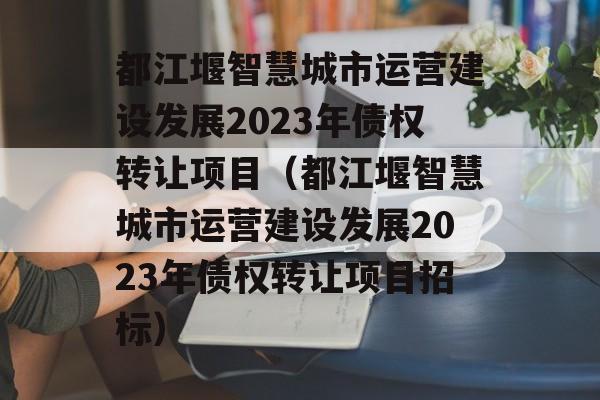 都江堰智慧城市运营建设发展2023年债权转让项目（都江堰智慧城市运营建设发展2023年债权转让项目招标）