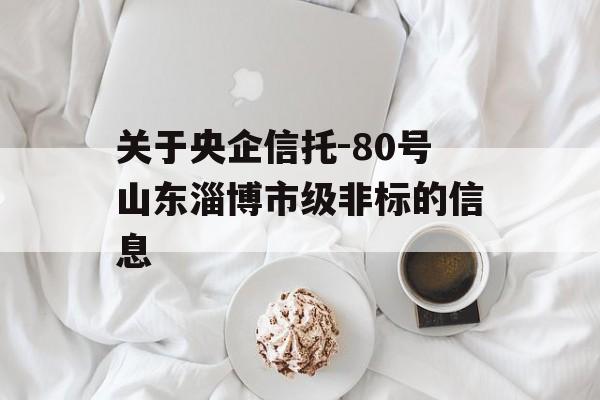 关于央企信托-80号山东淄博市级非标的信息