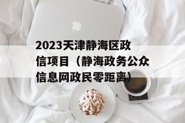 2023天津静海区政信项目（静海政务公众信息网政民零距离）