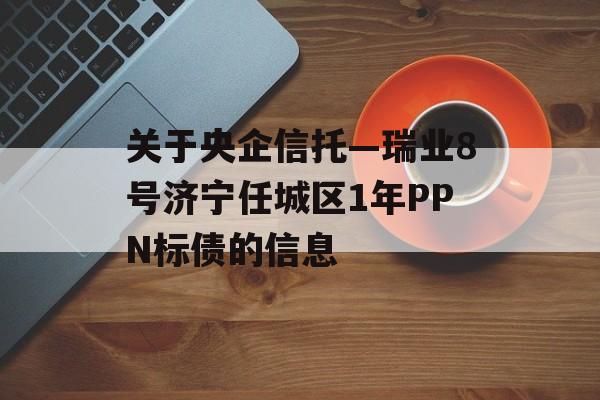 关于央企信托—瑞业8号济宁任城区1年PPN标债的信息