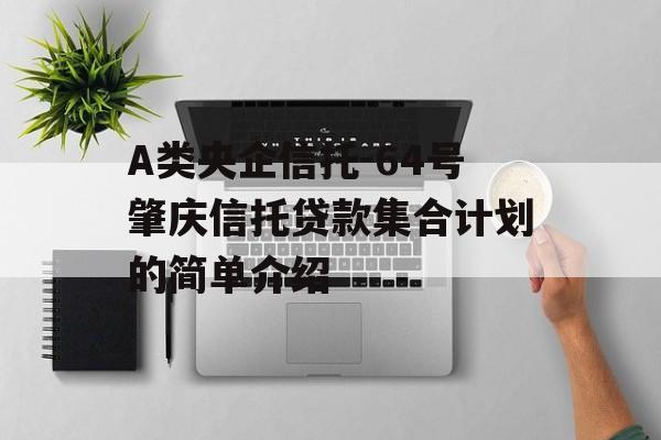 A类央企信托-64号肇庆信托贷款集合计划的简单介绍