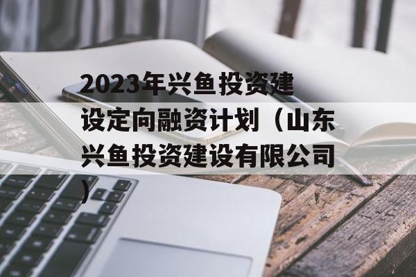 2023年兴鱼投资建设定向融资计划（山东兴鱼投资建设有限公司）