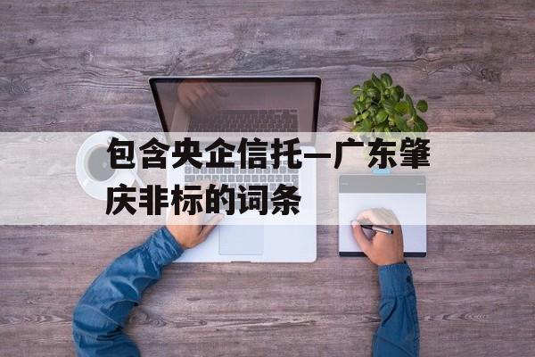 包含央企信托—广东肇庆非标的词条