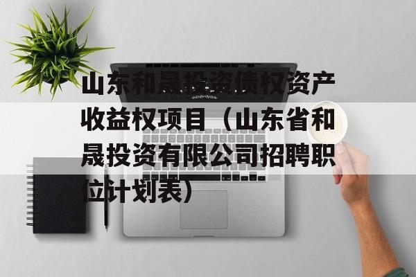 山东和晟投资债权资产收益权项目（山东省和晟投资有限公司招聘职位计划表）