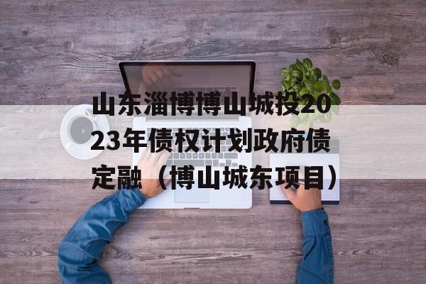 山东淄博博山城投2023年债权计划政府债定融（博山城东项目）