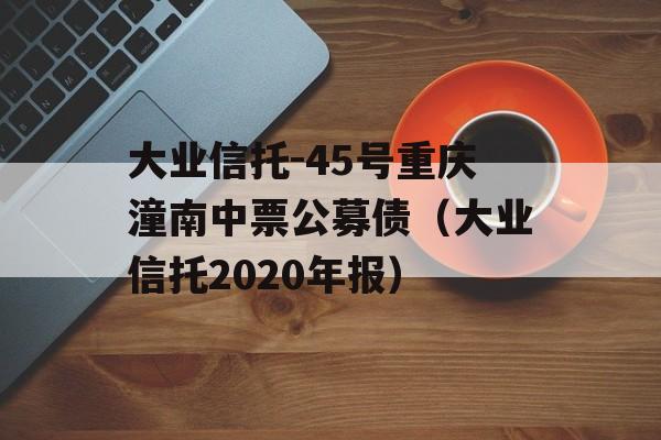 大业信托-45号重庆潼南中票公募债（大业信托2020年报）