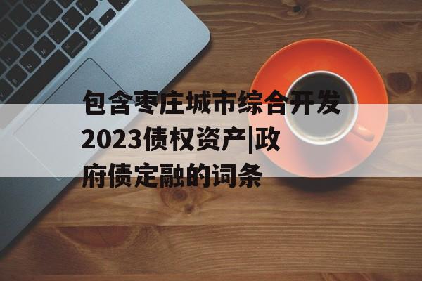 包含枣庄城市综合开发2023债权资产|政府债定融的词条